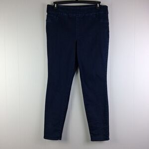 Chico's So Perfect Legging Pull On High Waist Jeans 14 2.5
